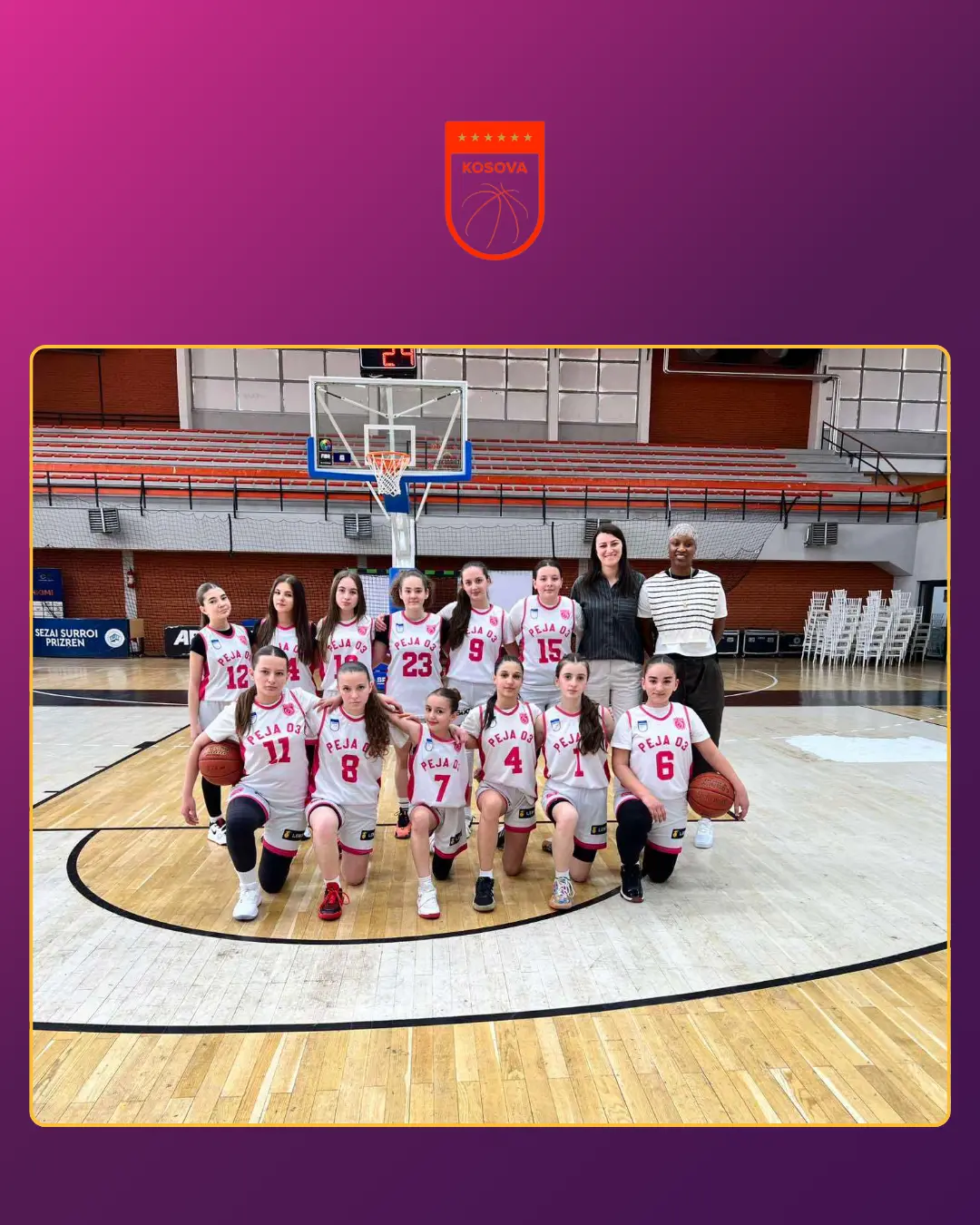 Junior 06 Moni Bau – Fituese e Kupës së Kosovës U16